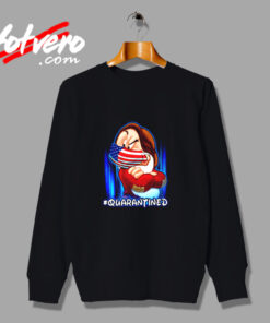 Grumpy Dwarf American Flag Face Mask Urban Sweatshirt