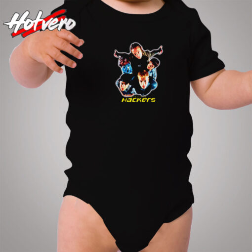 Hackers 90s Throwback Movie Cozy Baby Onesies