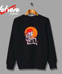 Halloween Boys Gamer Skeleton Urban Sweatshirt