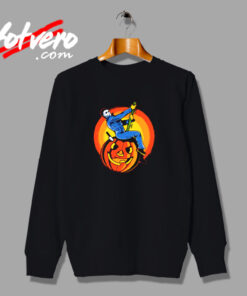 Halloween Michael On Pumpkin Urban Sweatshirt