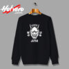 Hannya Noh Mask Japan Oni Demon Urban Sweatshirt