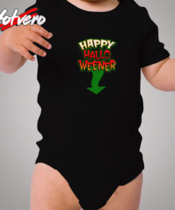 Happy Halloweener Hubie Halloween Cozy Baby Onesies