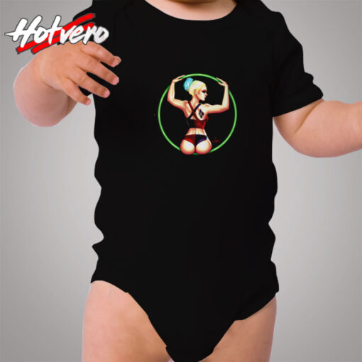 Harley Quinn Aerial Dancer Cozy Baby Onesies