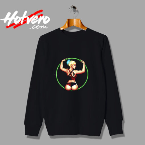 Harley Quinn Aerial Dancer Urban Sweatshirt