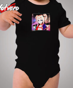 Harley Quinn Anime Cozy Baby Onesies