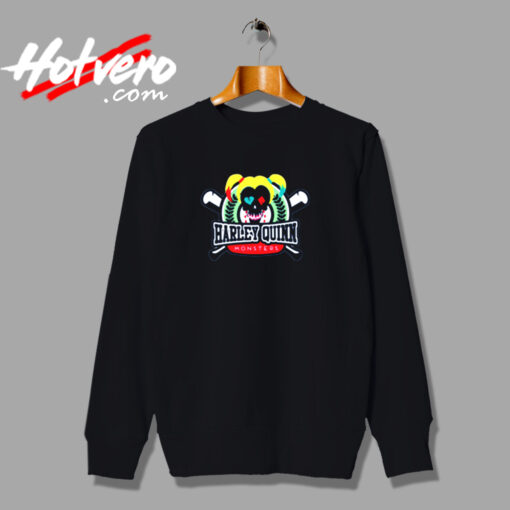 Harley Quinn Monsters Baseball Suicide Squad Urban Sweatshirt