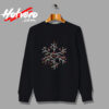 Harry Potter Characters On Snowflakes Urban Sweatshirt