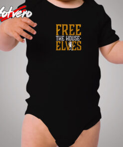 Harry Potter Dobby Free House Elves Cozy Baby Onesies