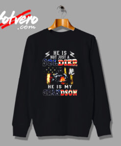 He Is Not Just A Soldier Urban Sweatshirt