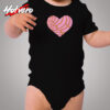 Heart Pan Dulce Mexican Cozy Baby Onesies