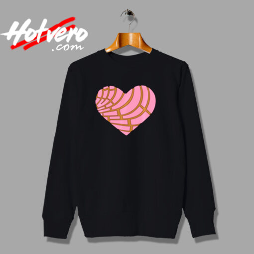 Heart Pan Dulce Mexican Urban Sweatshirt