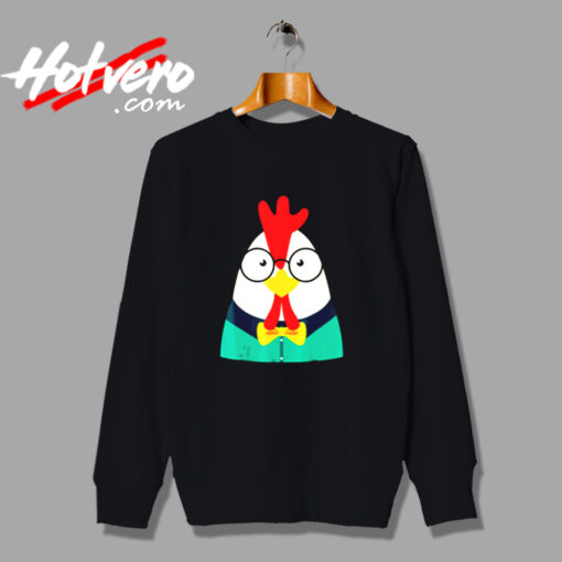 Hipster Chicken Urban Sweatshirt