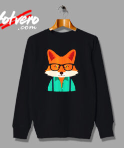 Hipster Fox Urban Sweatshirt