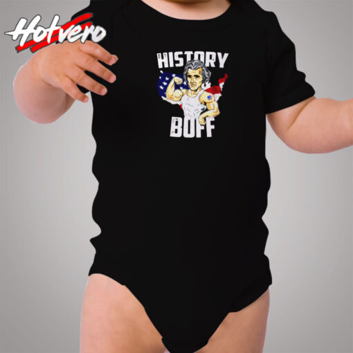 History Buff President Andrew Jackson Patriotic Cozy Baby Onesies