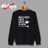 Hocus Pocus I Need Coffee To Focus Urban Sweatshirt