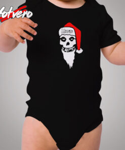 Holiday Themed Misfits Santa Cozy Baby Onesies