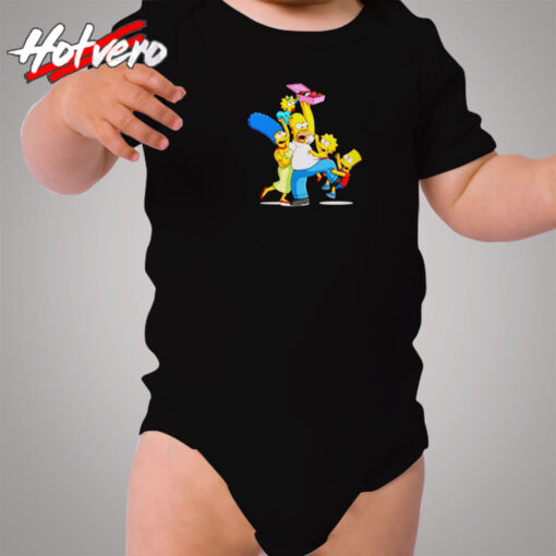 Homer Family Cozy Baby Onesies