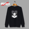 Horned Devil Girl Satanic Urban Sweatshirt