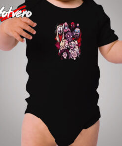 House Of 1000 Corpses Horror Movie Characters Cozy Baby Onesies