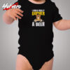 I Could Really Gopher A Beer Cozy Baby Onesies