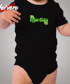 I Love Cukes Cozy Baby Onesies