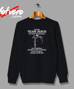 I’m On Team Jesus Urban Sweatshirt