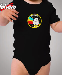 Impostor Among Us And Nasa Parody Cozy Baby Onesies