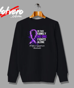 In This Family No One Fights Alone Urban Sweatshirt