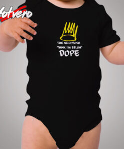 J Cole 4 Your Eyez Only Neighbors Cozy Baby Onesies