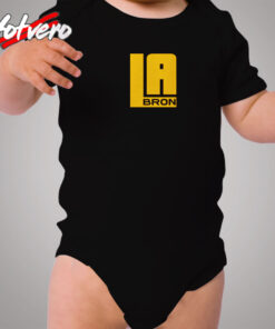 James Lebron Los Angeles Lakers Cozy Baby Onesies