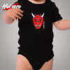 Japanese Demons Face Devil Harajuku Aesthetic Cozy Baby Onesies