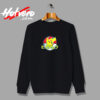 Japanese Pokemon Pikachu Distressed Funny Urban Sweatshirt