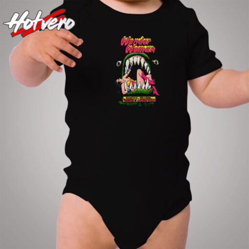 Jaws Of The Leviathan Wonder Woman Cozy Baby Onesies