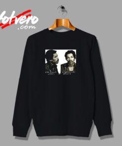 Jimi Hendrix Arrested Photo Police 1969 Urban Sweatshirt