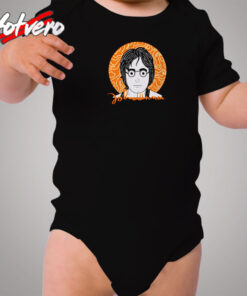 John Lennon Cartoon Cozy Baby Onesies