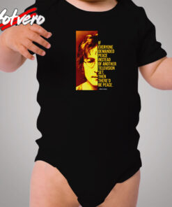 John Lennon Quote Cozy Baby Onesies