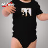 Johnny Cash Mugshot Cozy Baby Onesies