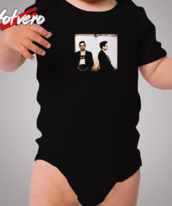 Johnny Cash Mugshot Cozy Baby Onesies