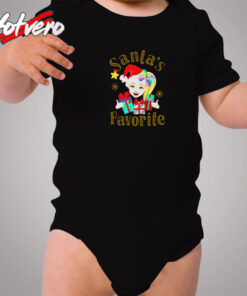 Jojo Siwa Santa’s Favorite Cozy Baby Onesies