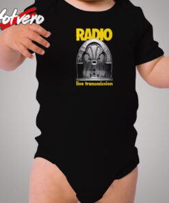 Joy Division Radio Live Transmission Ian Curtis Rock Band Cozy Baby Onesies