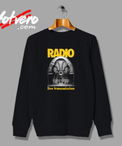 Joy Division Radio Live Transmission Ian Curtis Rock Band Urban Sweatshirt