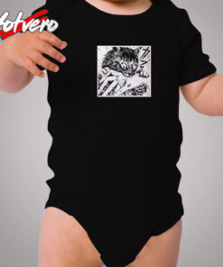 Junji Ito Cat Diary Anime Horror Cozy Baby Onesies