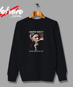 Keith Richards Kanye West Urban Sweatshirt