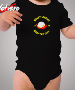 Kenny Loggins Keep The Fire Cozy Baby Onesies