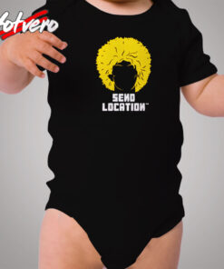 Khabib Nurmagomedov Send Me Location Cozy Baby Onesies