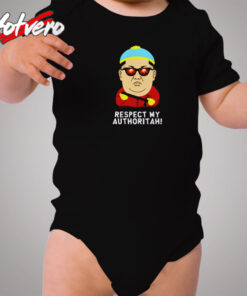 Kim Nuclear Missile Respect My Authoritah Cozy Baby Onesies