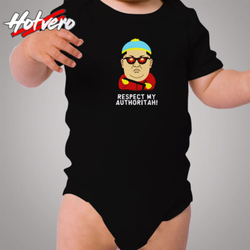 Kim Nuclear Missile Respect My Authoritah Cozy Baby Onesies