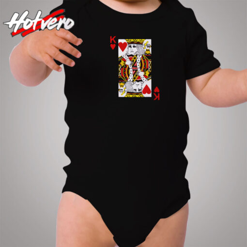 King Of Hearts Cozy Baby Onesies