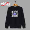 Kiss Me I’m Jewish Urban Sweatshirt