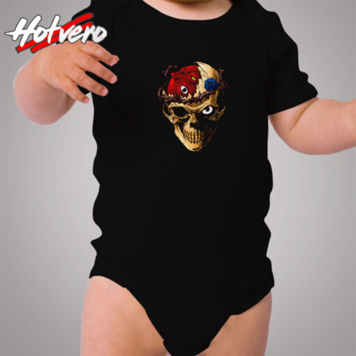 Knight Of Skeleton Cozy Baby Onesies